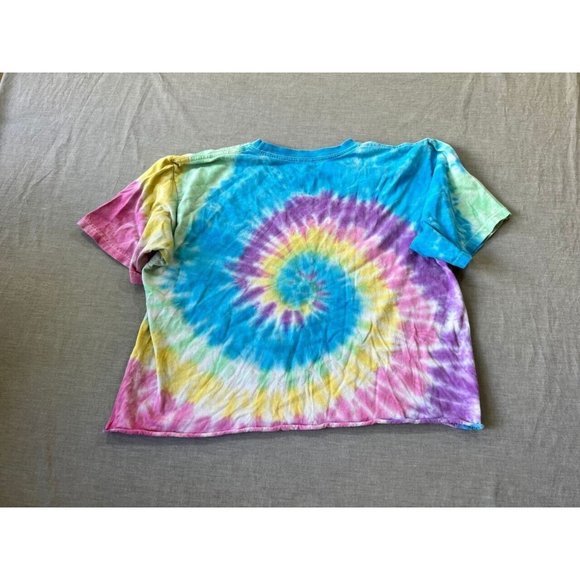 Pink Floyd Shirt Women Large Blue Cropped Short Sleeve Pullover Tee Ladies.‎ - Picture 6 of 9
